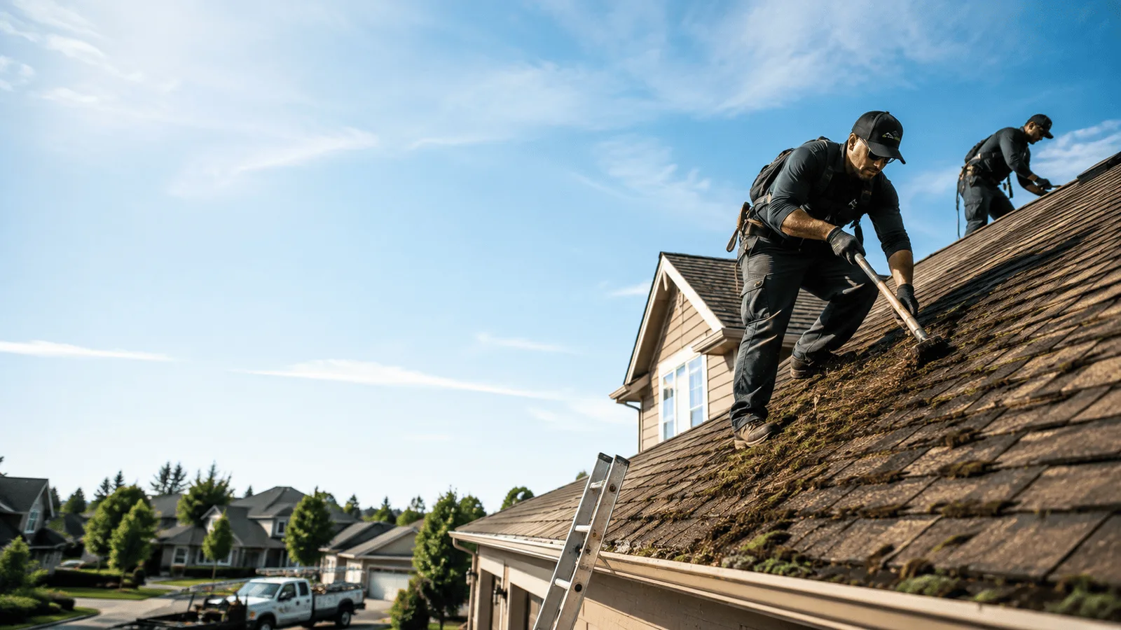 Roof Moss Removal in Coshocton, OH near me